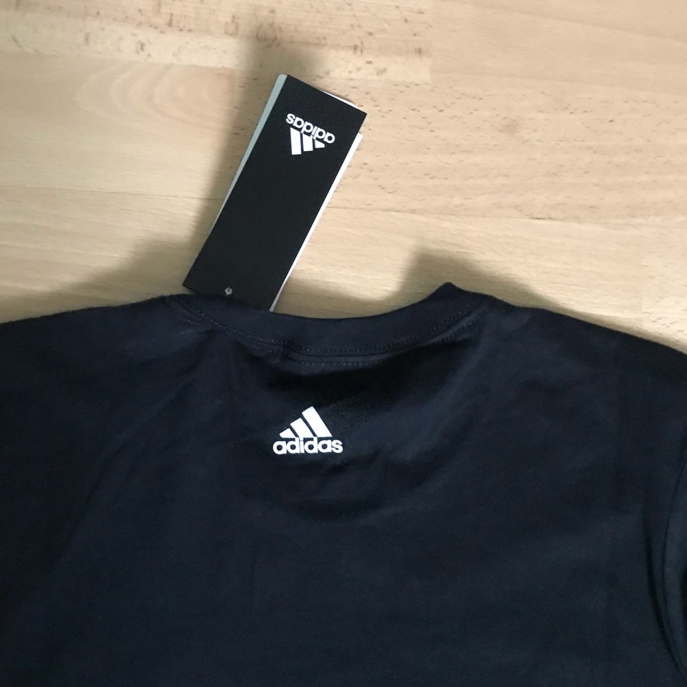 Adidas Black Small Shirt Brand New - Picture 3 of 5